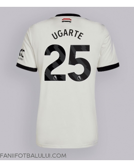 Manchester United Manuel Ugarte #25 Tricou Fotbal Replică 2024-25 Barbati Treilea
